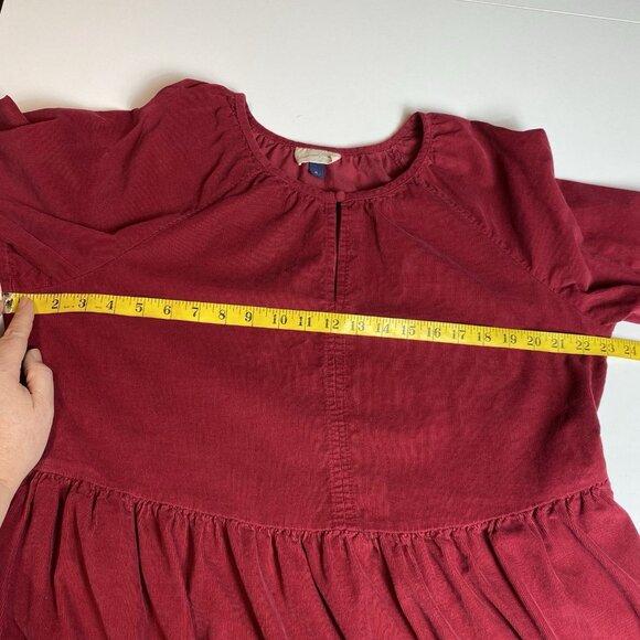 Universal Thread Womens Dress Cotton Corduroy Cranberry Red Inseam Pockets Sz XL - Picture 9 of 10